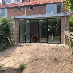 Aanbouw tussenwoning